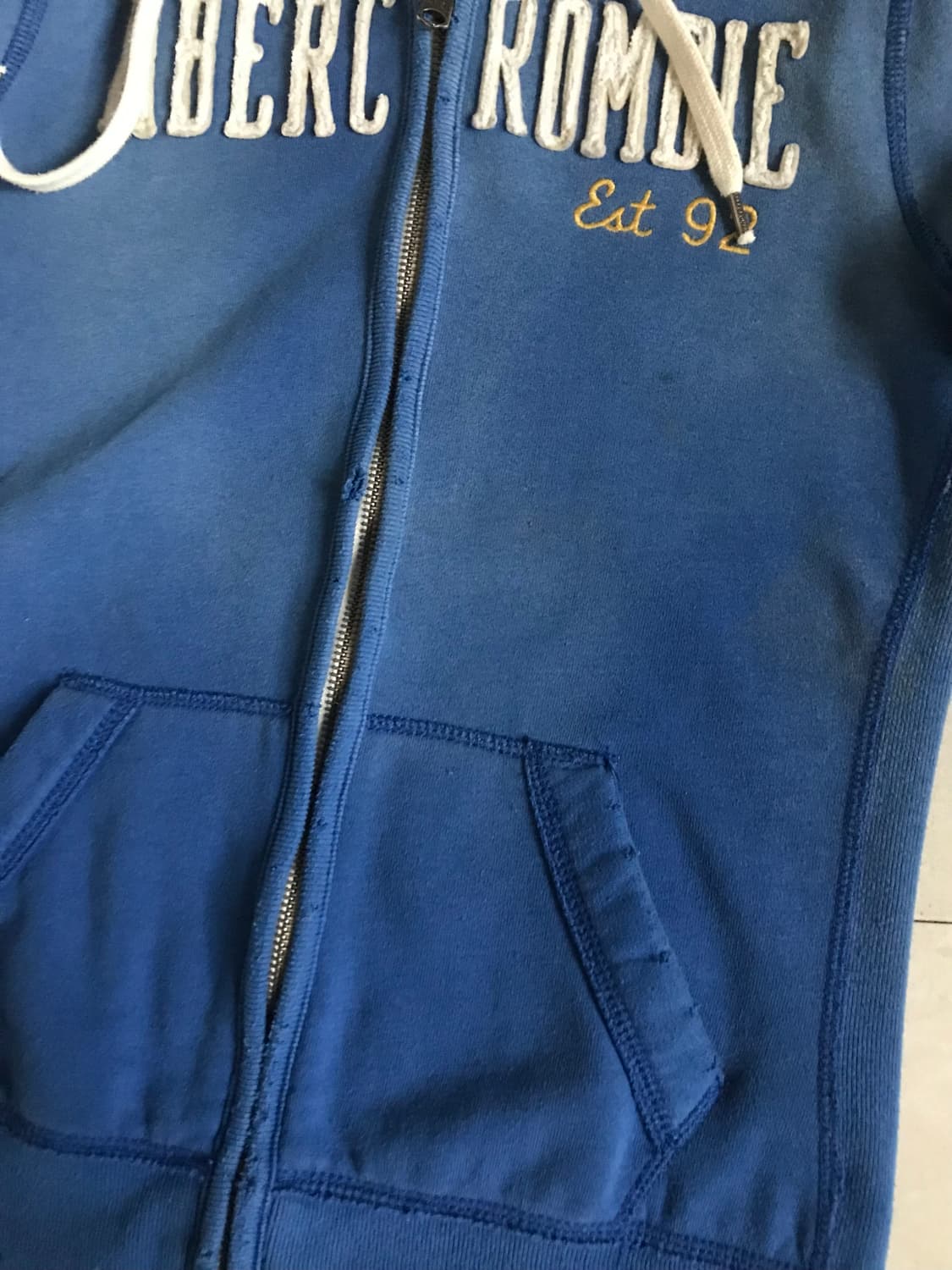 아베크롬비 딱붙핏 후드집업 상품이미지8