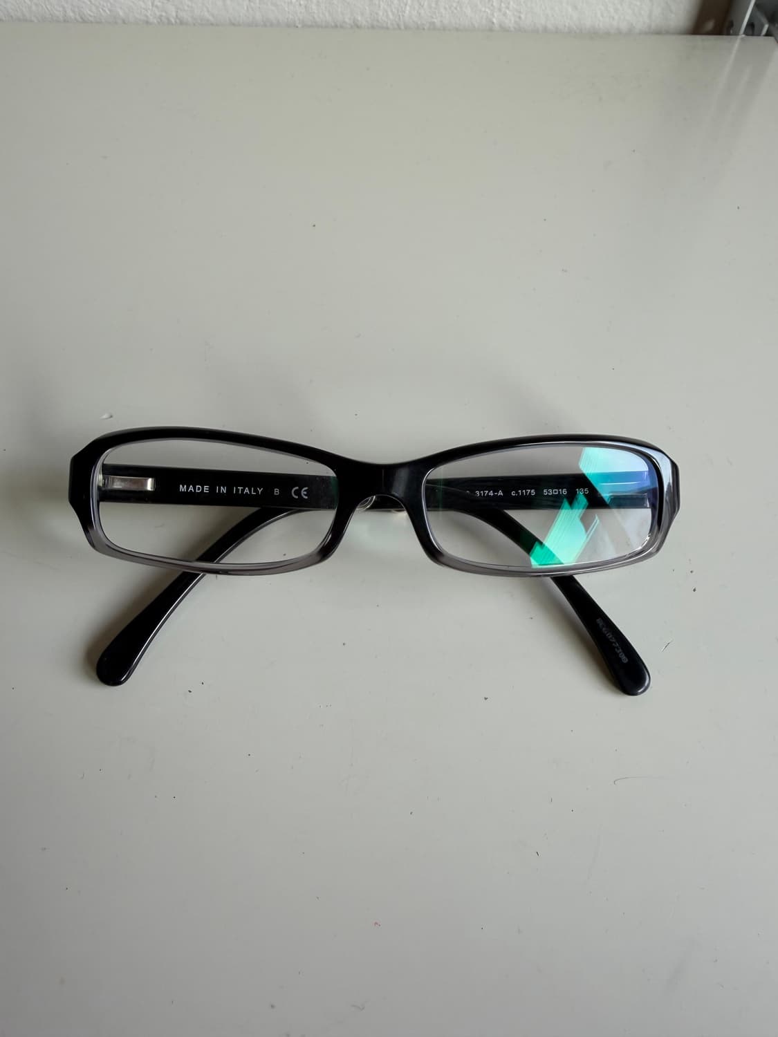 샤넬 그라데이션 스퀘어 프레임 안경 상품이미지4