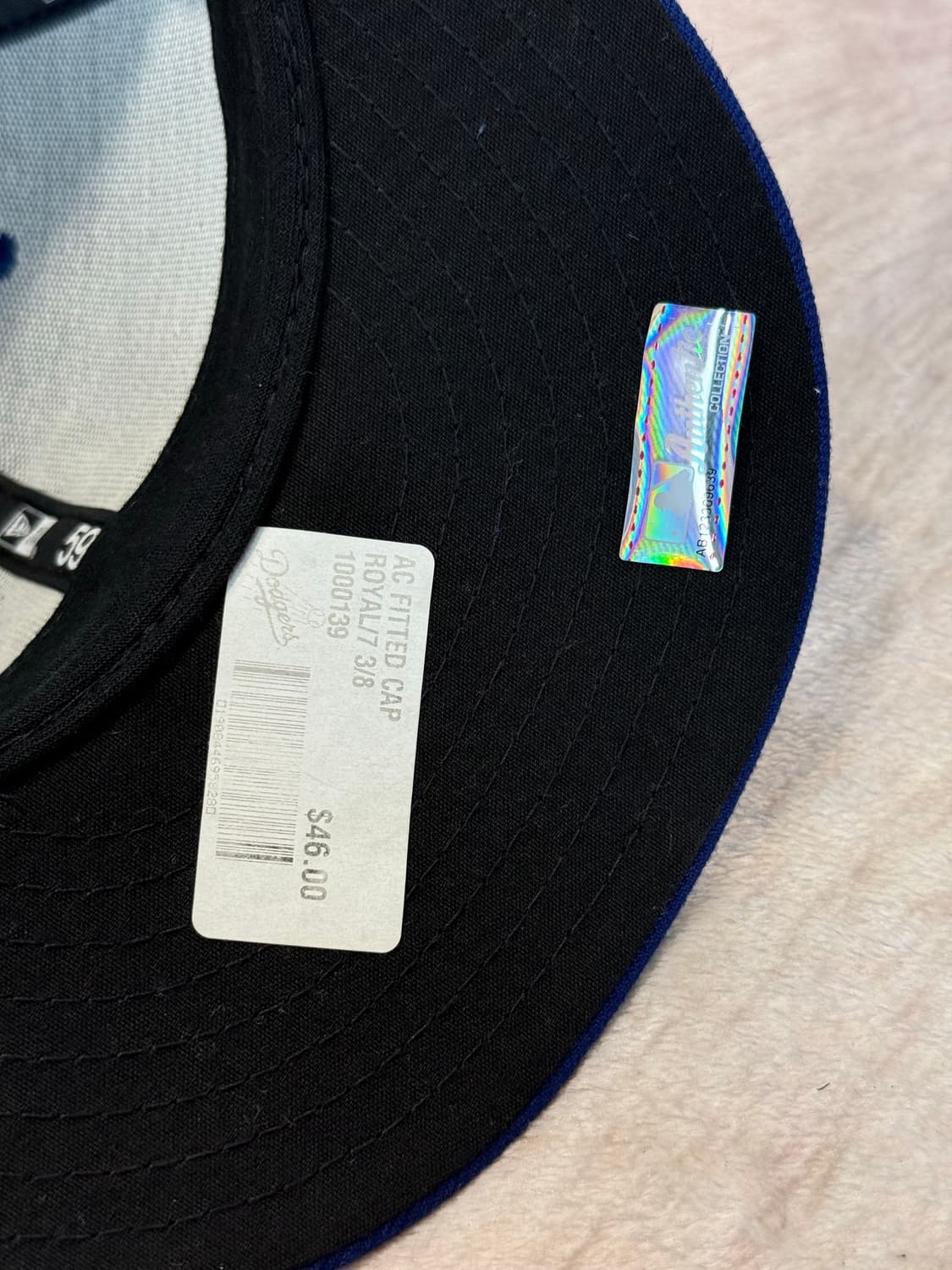 뉴에라 LA다저스 59FIFTY 블루 7 3/8 (58.7cm)  상품이미지3