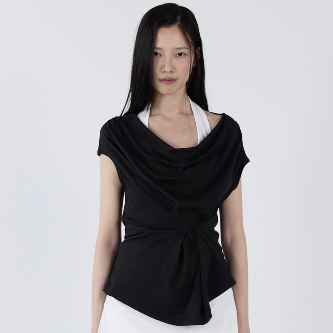 Button round sleevless_black 구해요!!!  상품이미지1