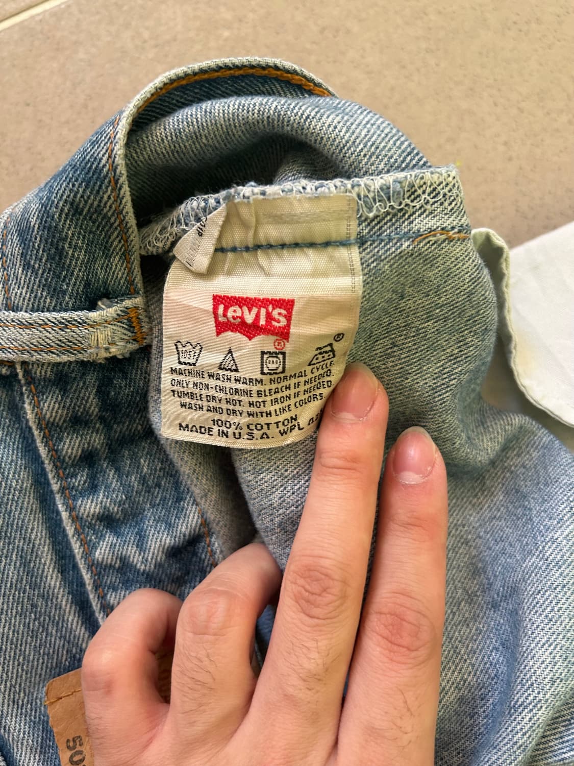 90s 빈티지 리바이스 USA 501 상품이미지4