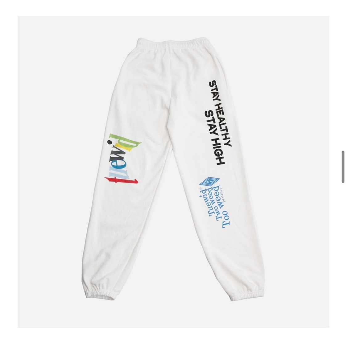 TUEWID Blanc Gauze Tattoo pants 스웻팬츠 상품이미지4