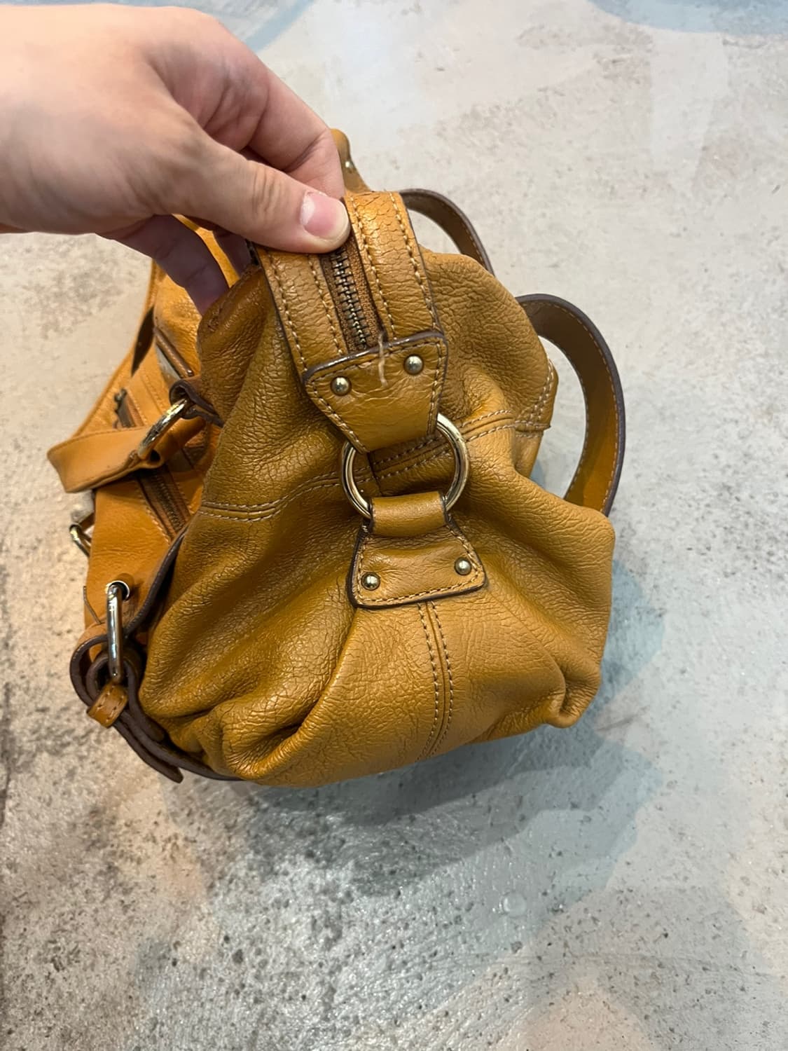 SISLEY Leather Shoulder Bag 상품이미지4