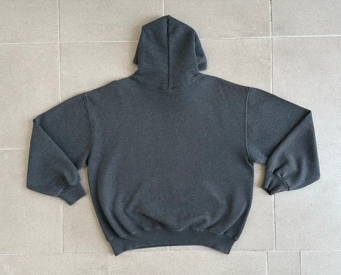 90s 빈티지 러셀 후드 다크그레이 XL USA 상품이미지2