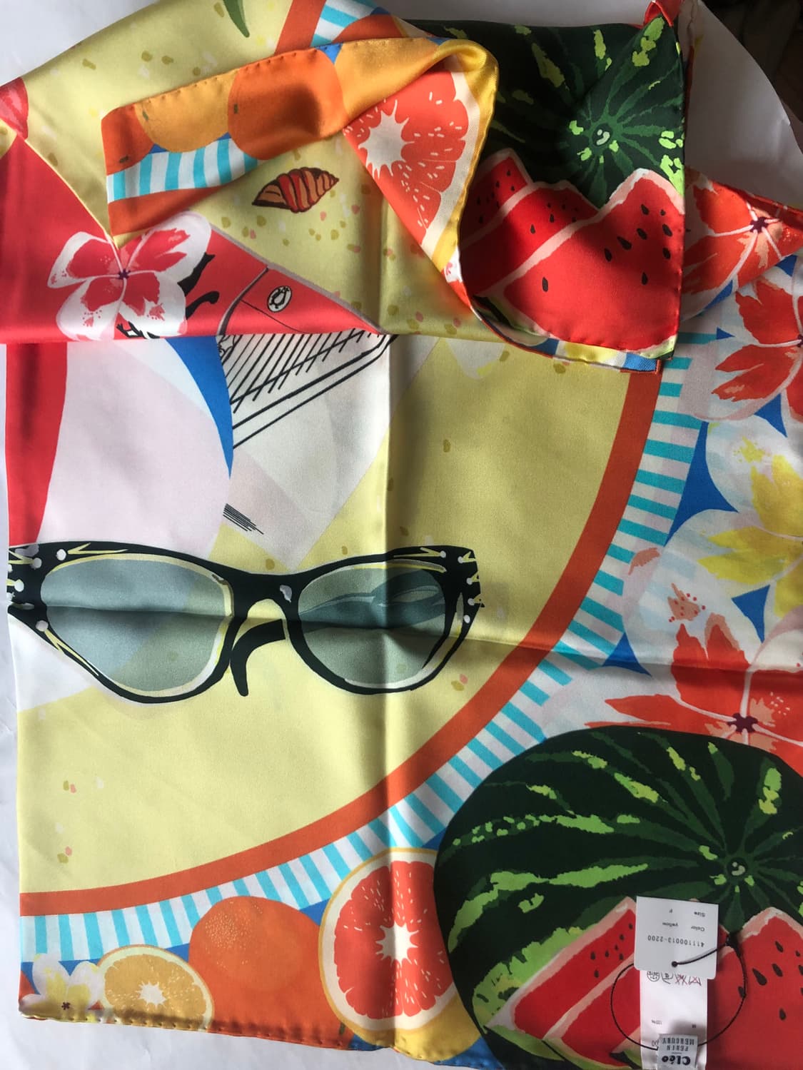 Cleo Ferin Mercury 실크 스카프 상품이미지8