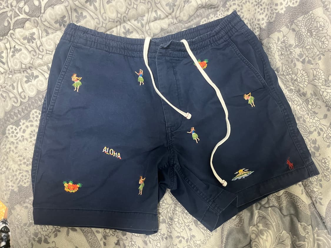 폴로 랄프로렌 알로하 프랩스터쇼츠M 상품이미지1