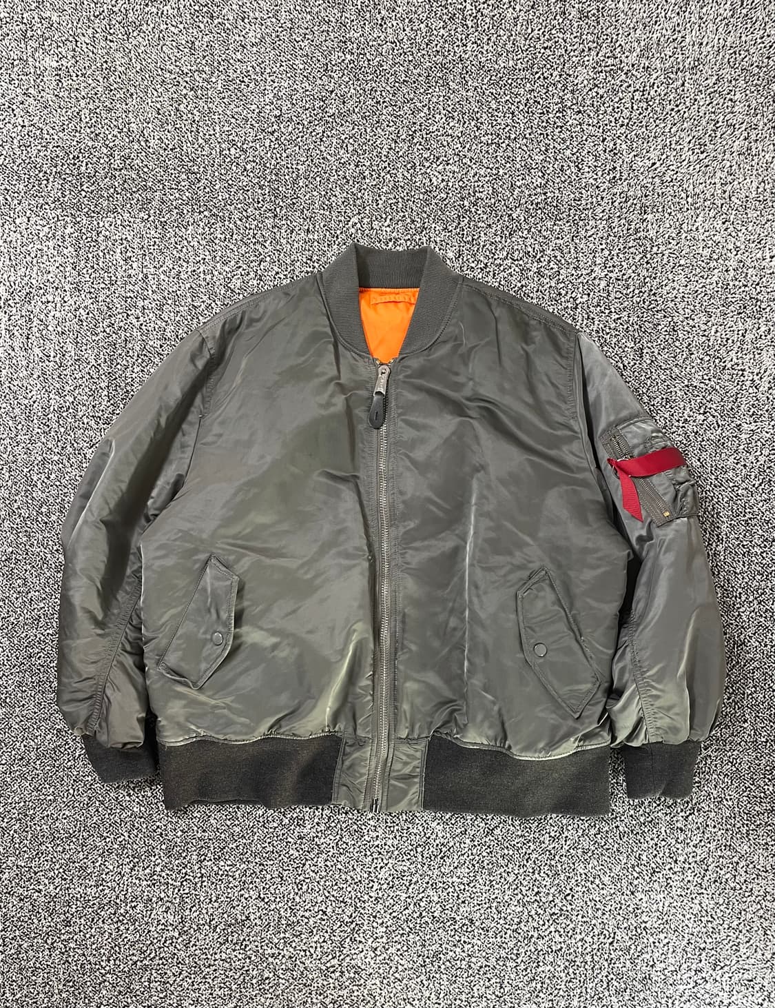 빈티지9. 알파인더스트리 리버시블 플라이트 클래식 MA-1 항공 점퍼 상품이미지1