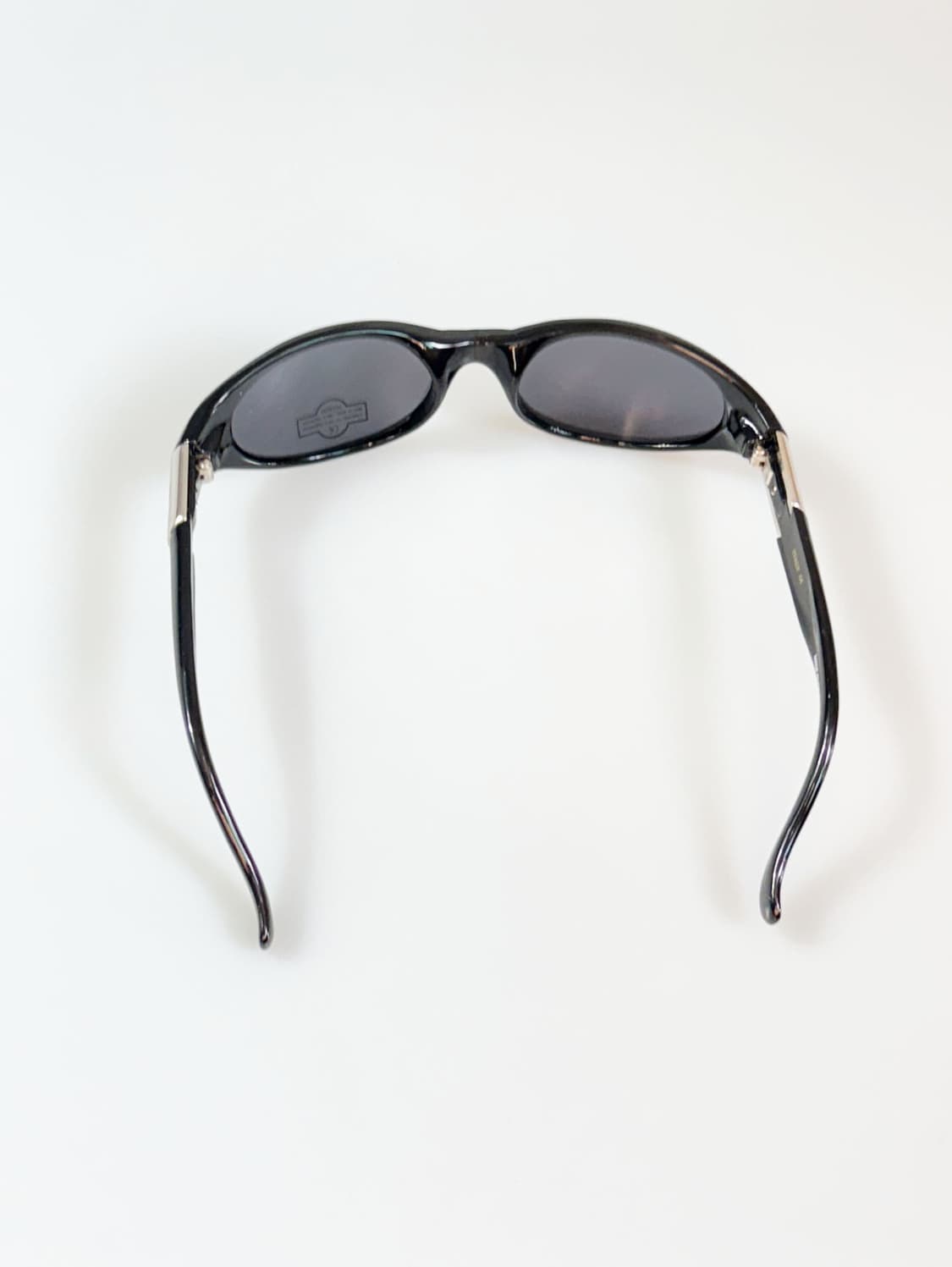90s DC 블랙 볼드 오벌 프레임 빈티지 선글라스 상품이미지5