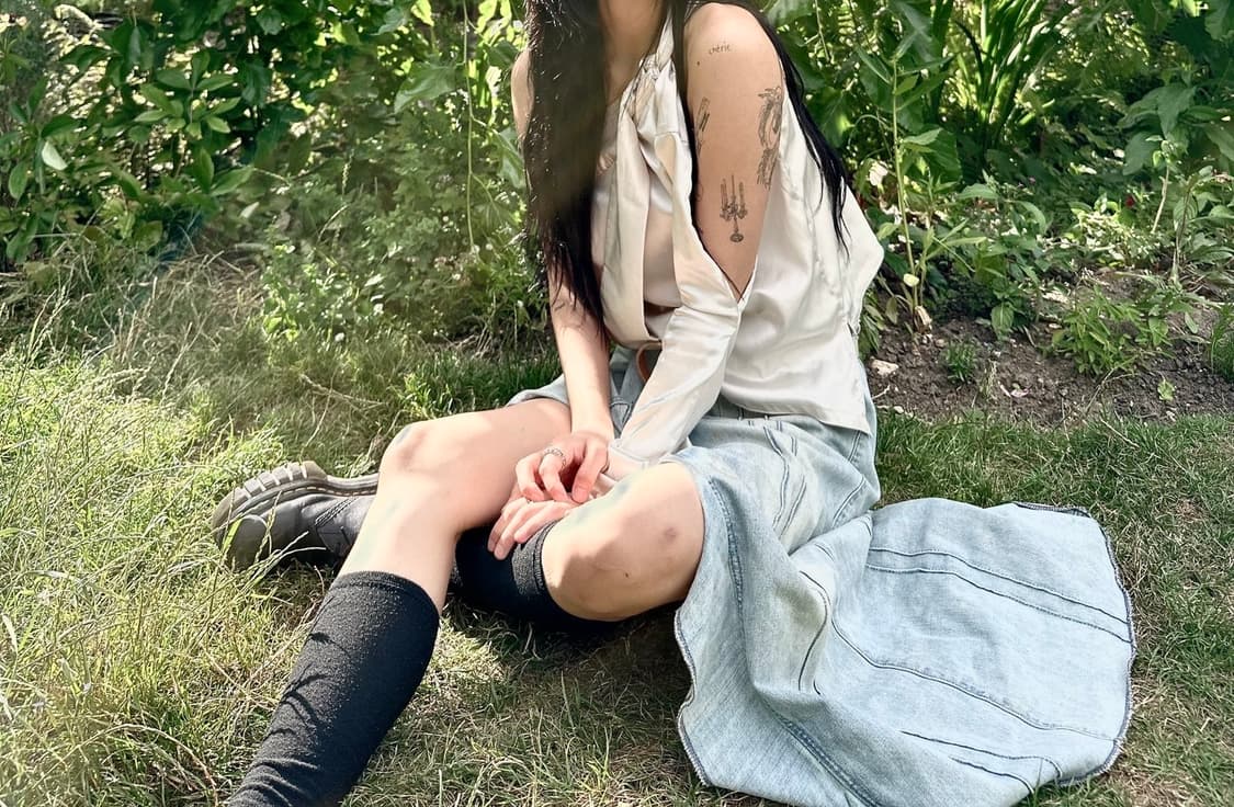 아이보리 크림 컬러 탑 블라우스 boho 코티지코어 gimaguas 상품이미지2
