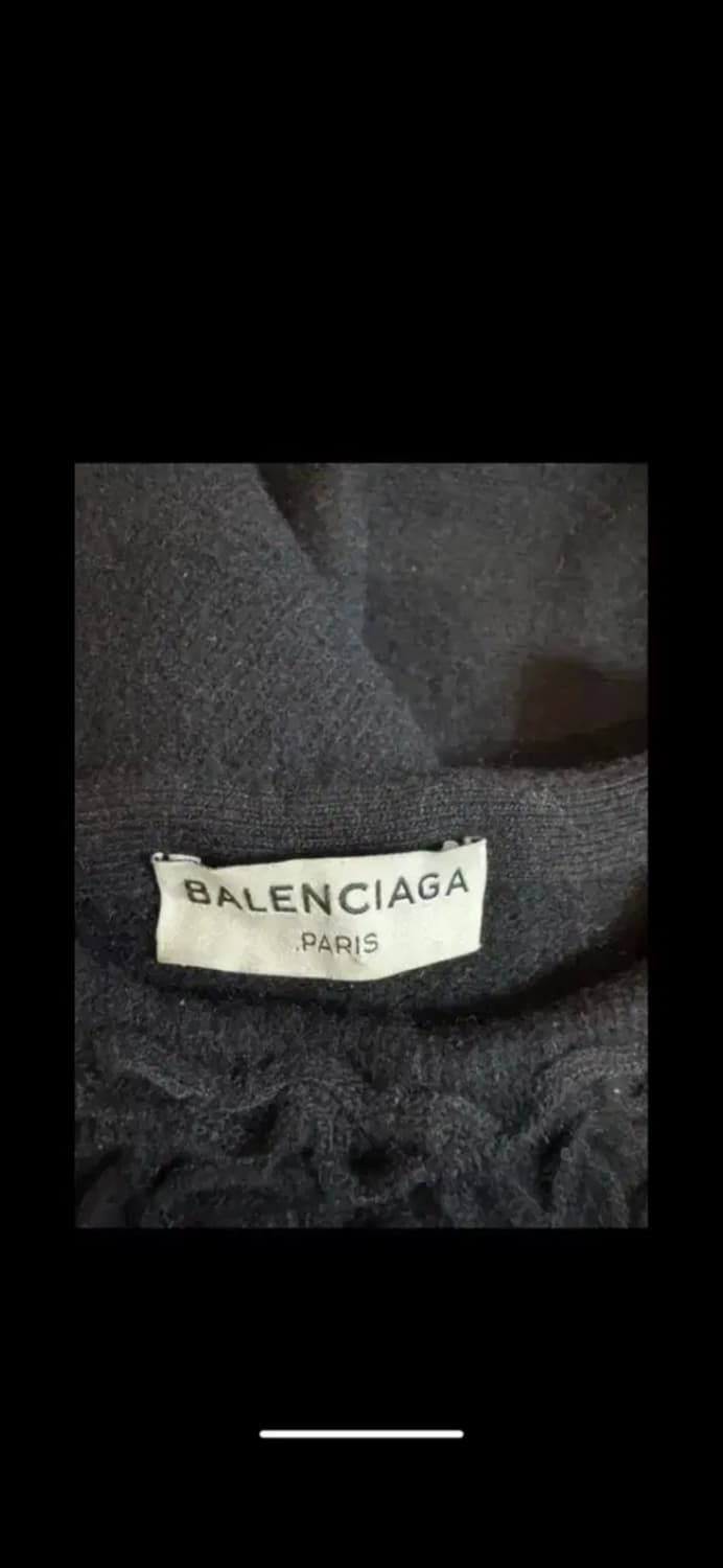 Balenciaga 발렌시아가 울 캐시미어 원피스 상품이미지2