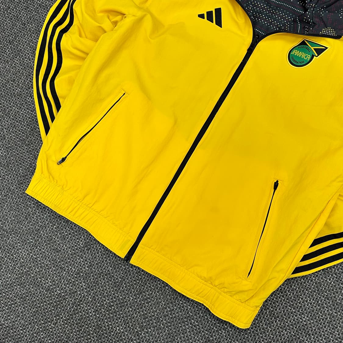 아디다스 자메이카 축구 국대 리버시블 양면 점퍼 M 상품이미지5