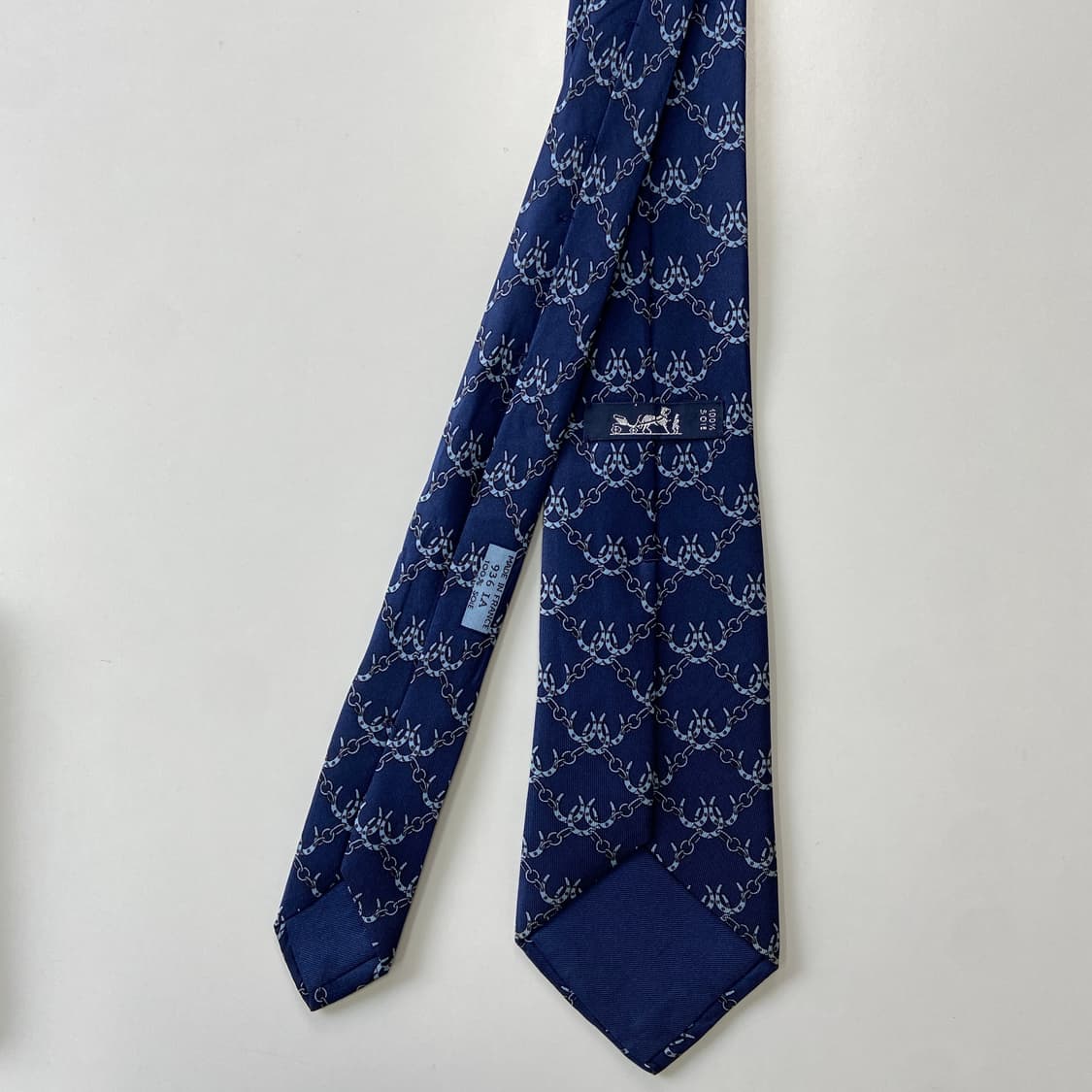 에르메스 명품 정품넥타이(HERMES)8.3cm 상품이미지3