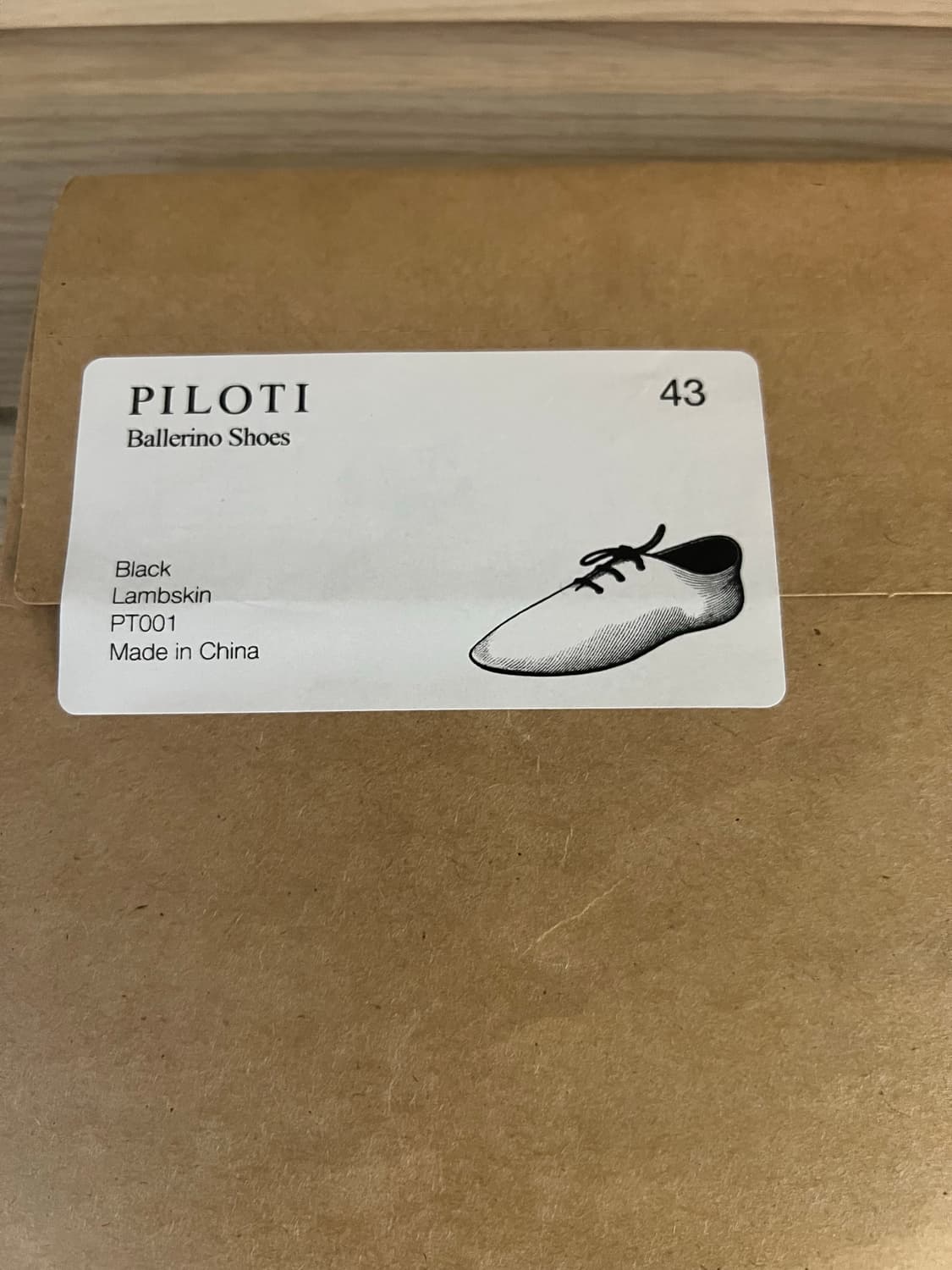 piloti / 필로티 발레리나 더비 슈즈 로퍼 / 43 상품이미지2
