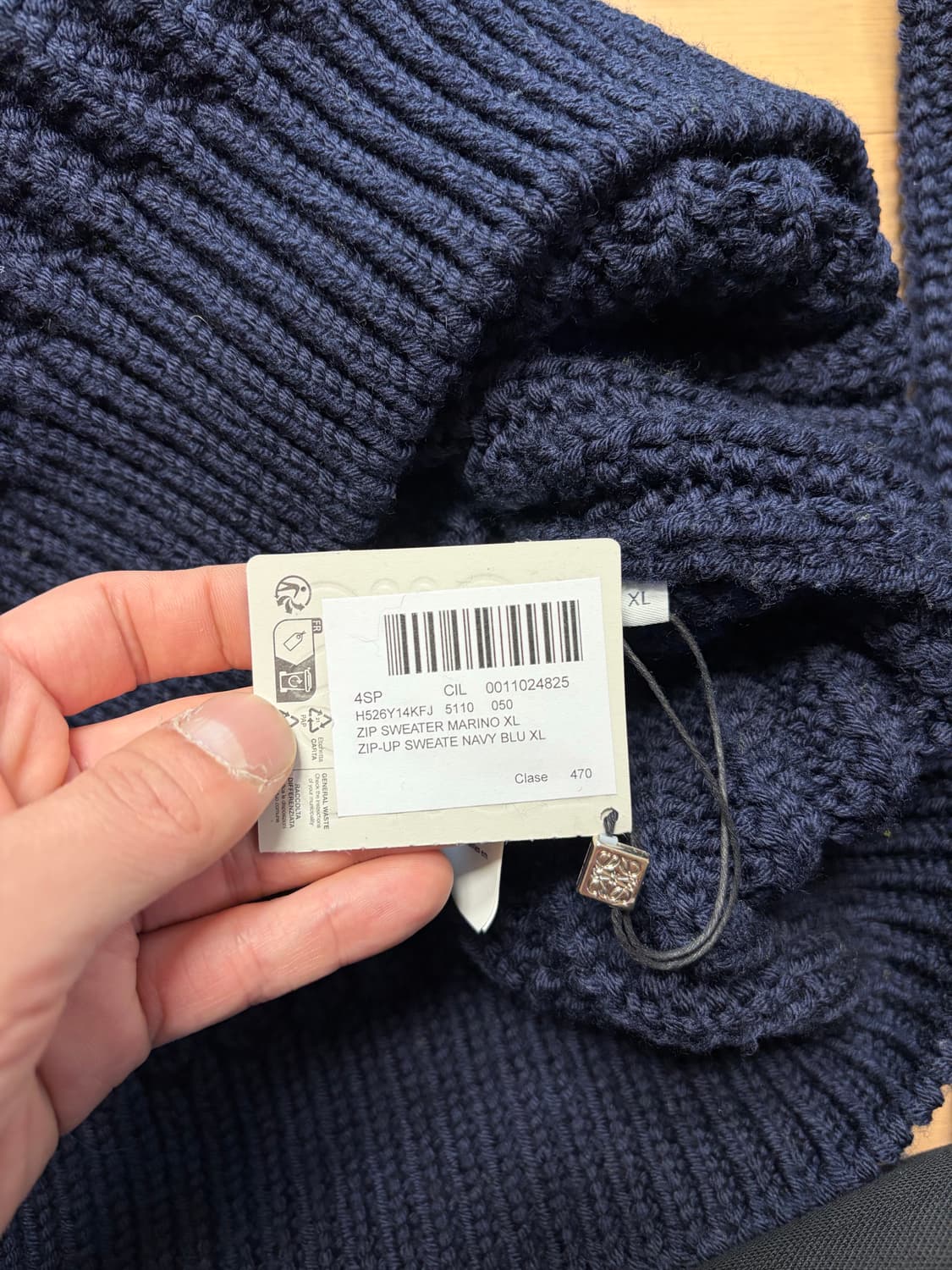 로에베 반집업 니트 (XL 사이즈) 새상품 상품이미지8