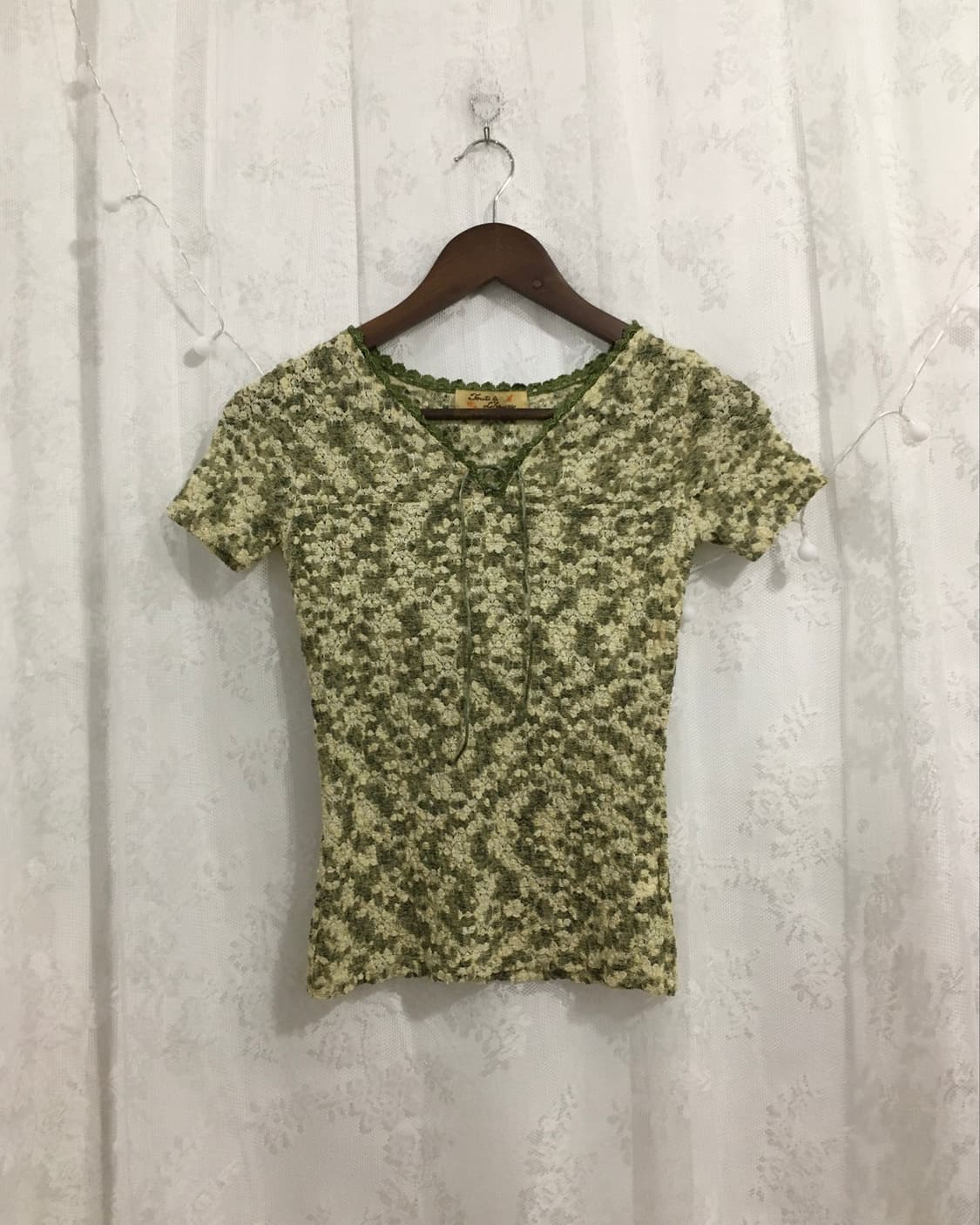 JPN flower pattern top 상품이미지4