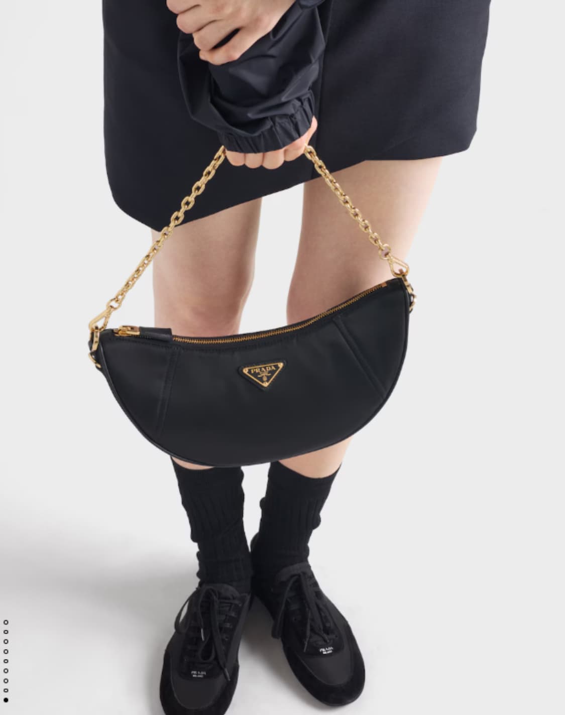 [새상품 정품] 프라다 드뮈룬 호보 크로스백 상품이미지5