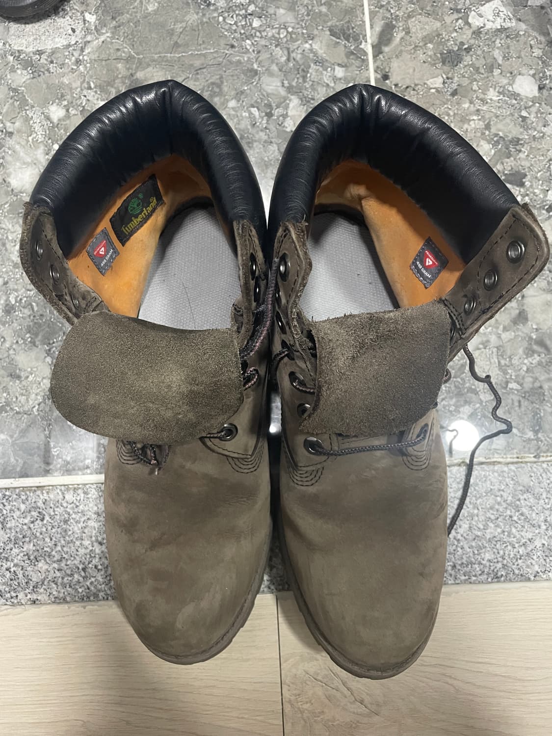 팀버랜드 6인치 프리미엄 워터프루프 부츠 다크 브라운 265 상품이미지2