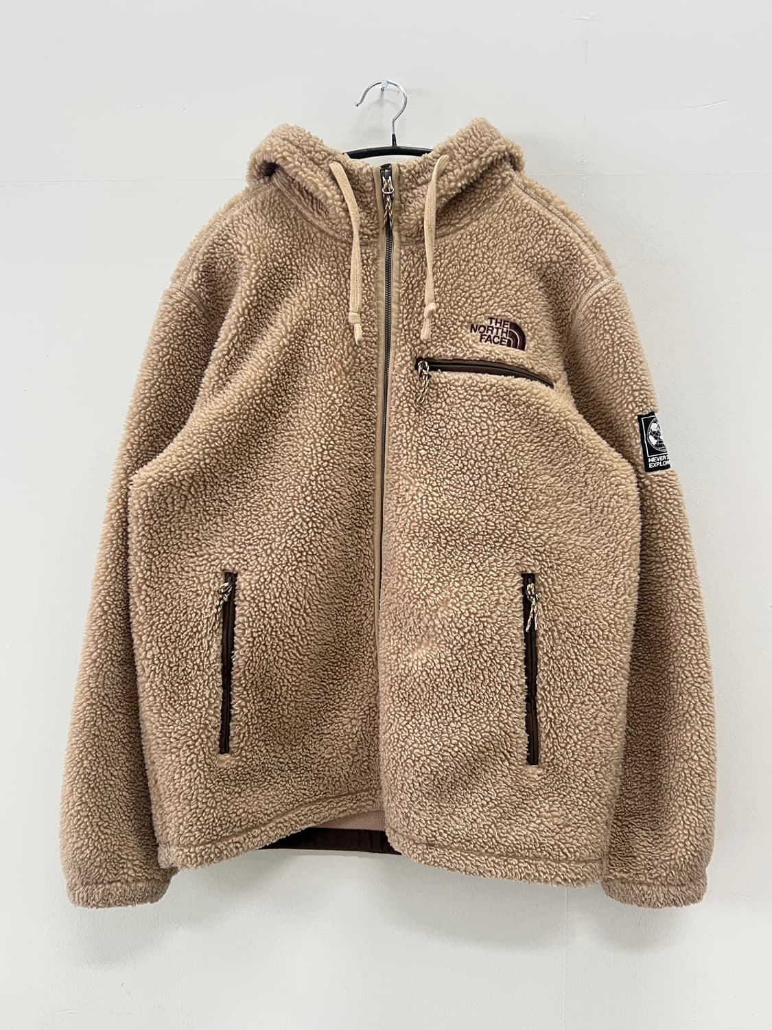 노스페이스 그리즐리 브라운 후리스 자켓 상품이미지2