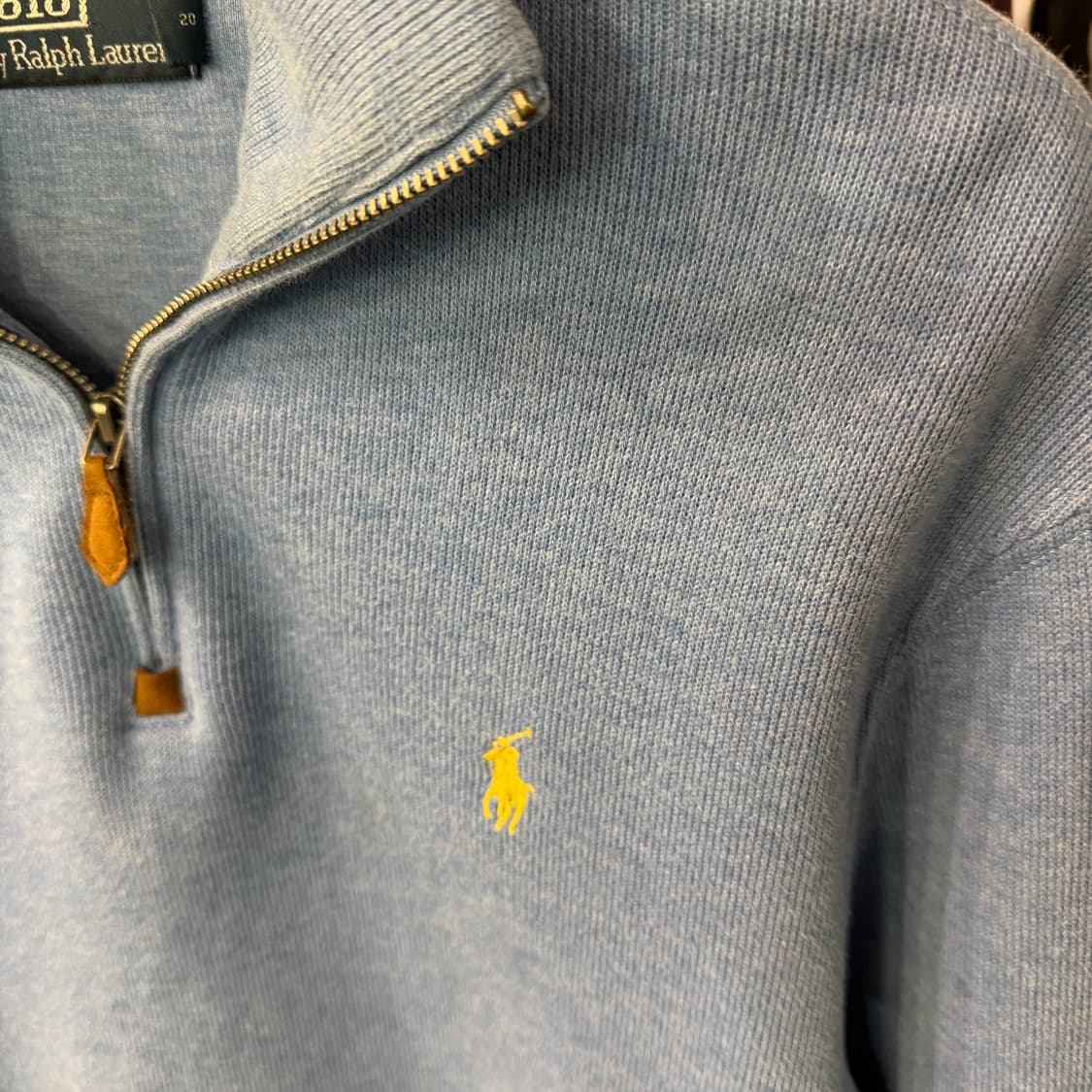 [S] 폴로 랄프로렌 니트 하프집업 상품이미지3