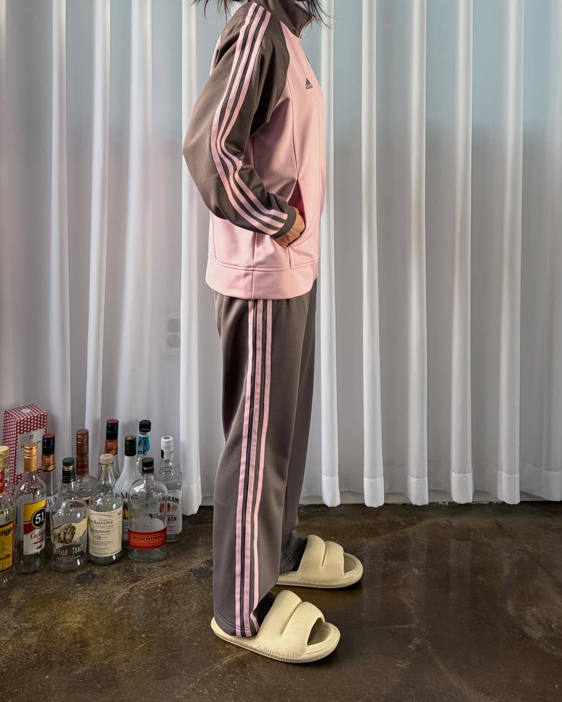 [L]아디다스 JPN 딸기우유 초코 트랙탑 져지 세트 상품이미지3