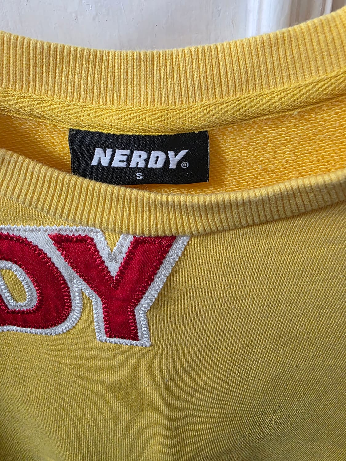 NERDY 자수 맨투맨 (S) 상품이미지3