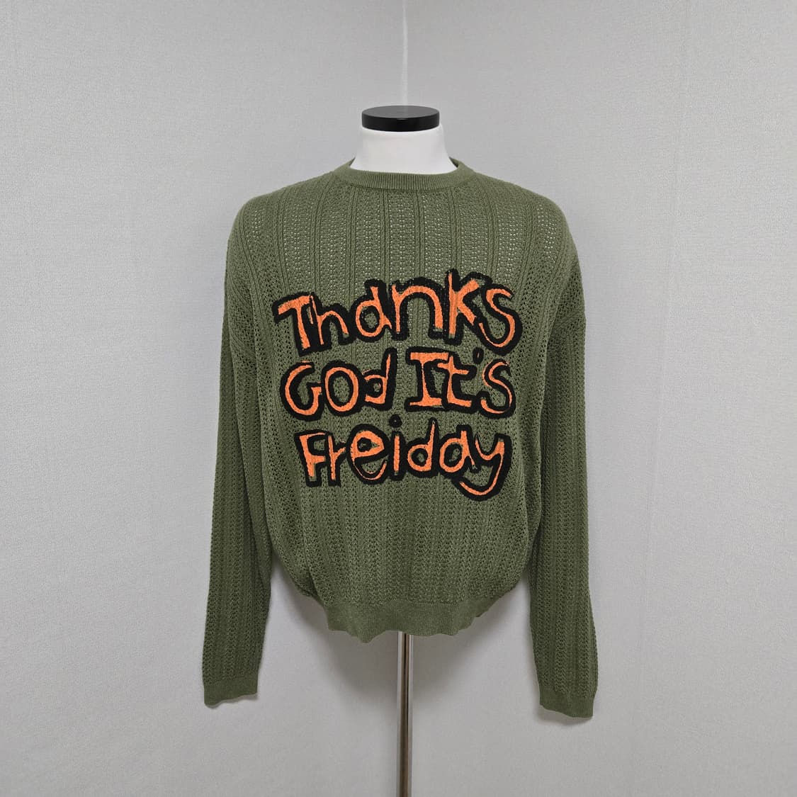 Frei 프라이 슬로건 니트 / 남성 니트/ 여성 니트  상품이미지7