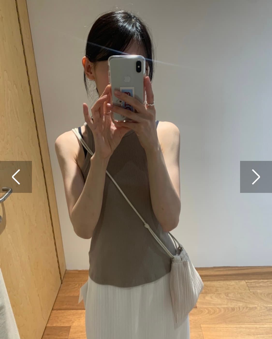 lfm accord crease cross bag white 상품이미지7