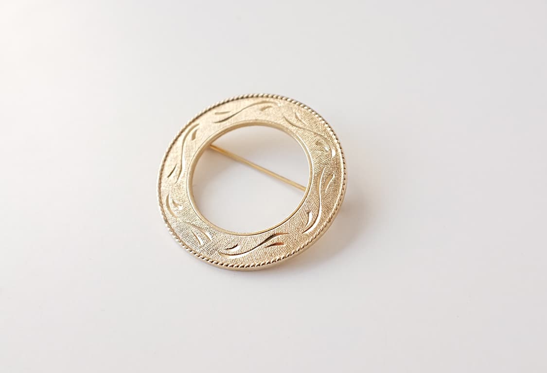 1950s Coro 심플 빈티지브로치 빈티지악세사리 상품이미지5