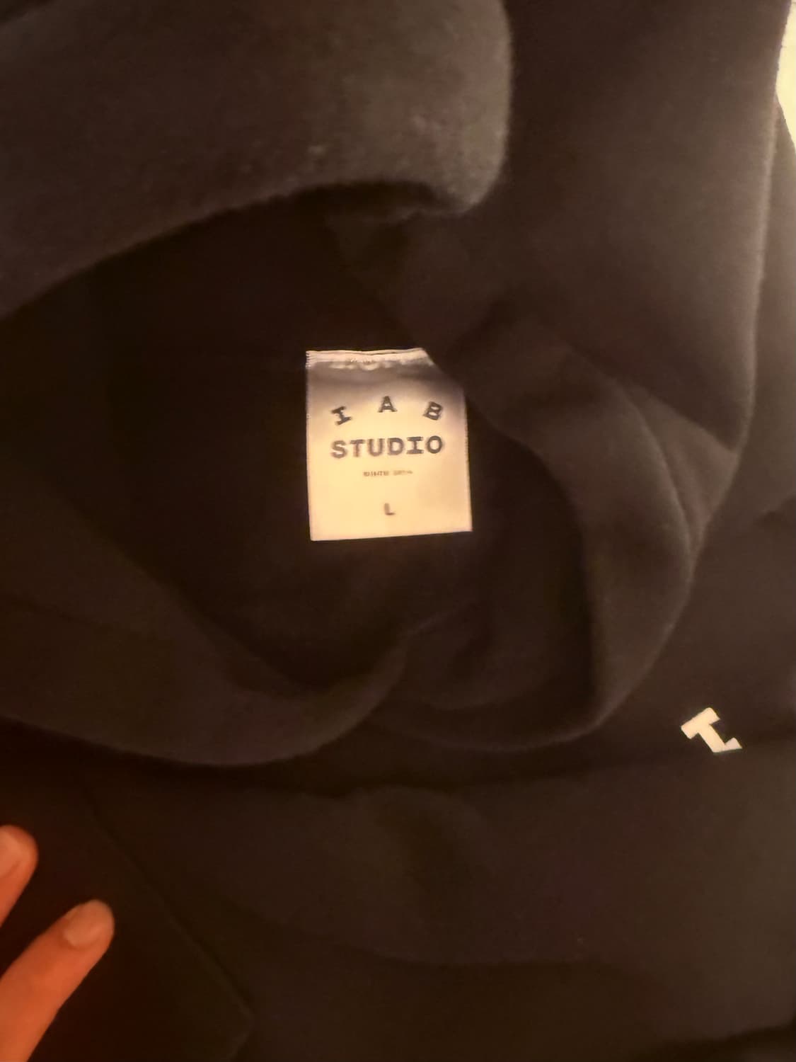 아이앱 스튜디오 후드 블랙 상품이미지6