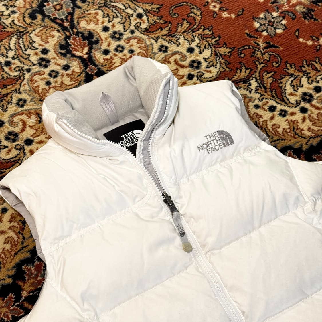 노스페이스 눕시 베스트 화이트 (M) 700 상품이미지4