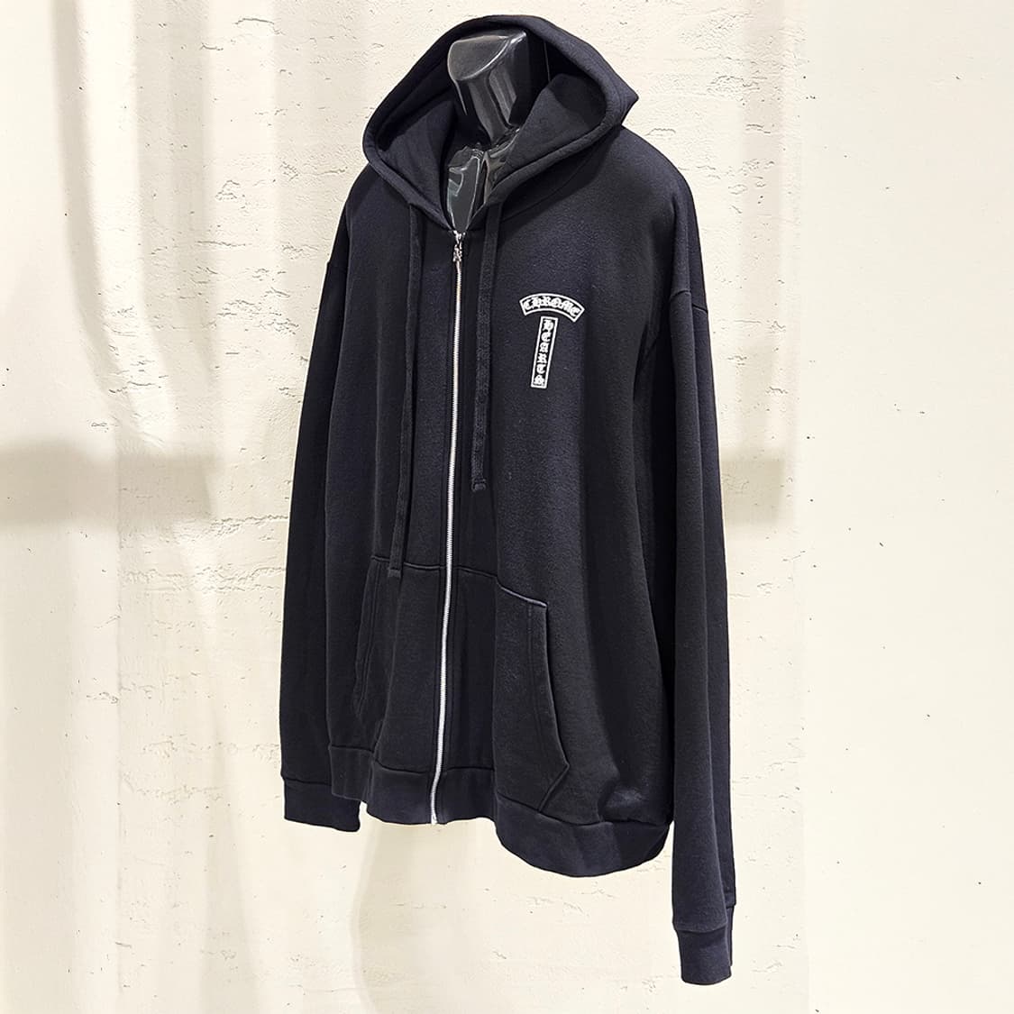 [XXL] 크롬하츠 T BAR 후드집업 블랙 B1213C125 상품이미지3