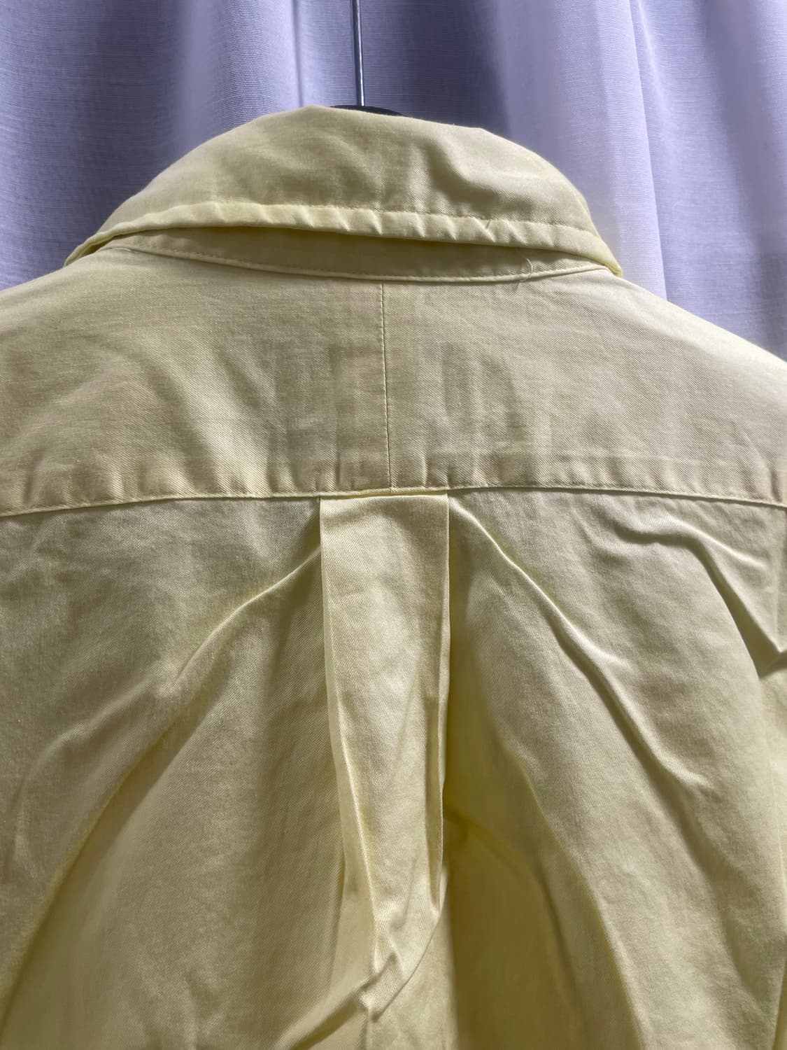 폴로 랄프로렌/ 클래식 핏 버튼다운 셔츠 옐로우/ L 상품이미지6