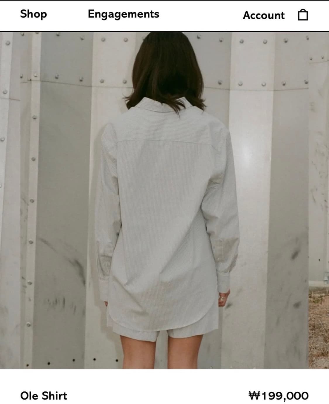 베이스레인지 올레 스트라이프 오가닉면 100 - s 상품이미지2