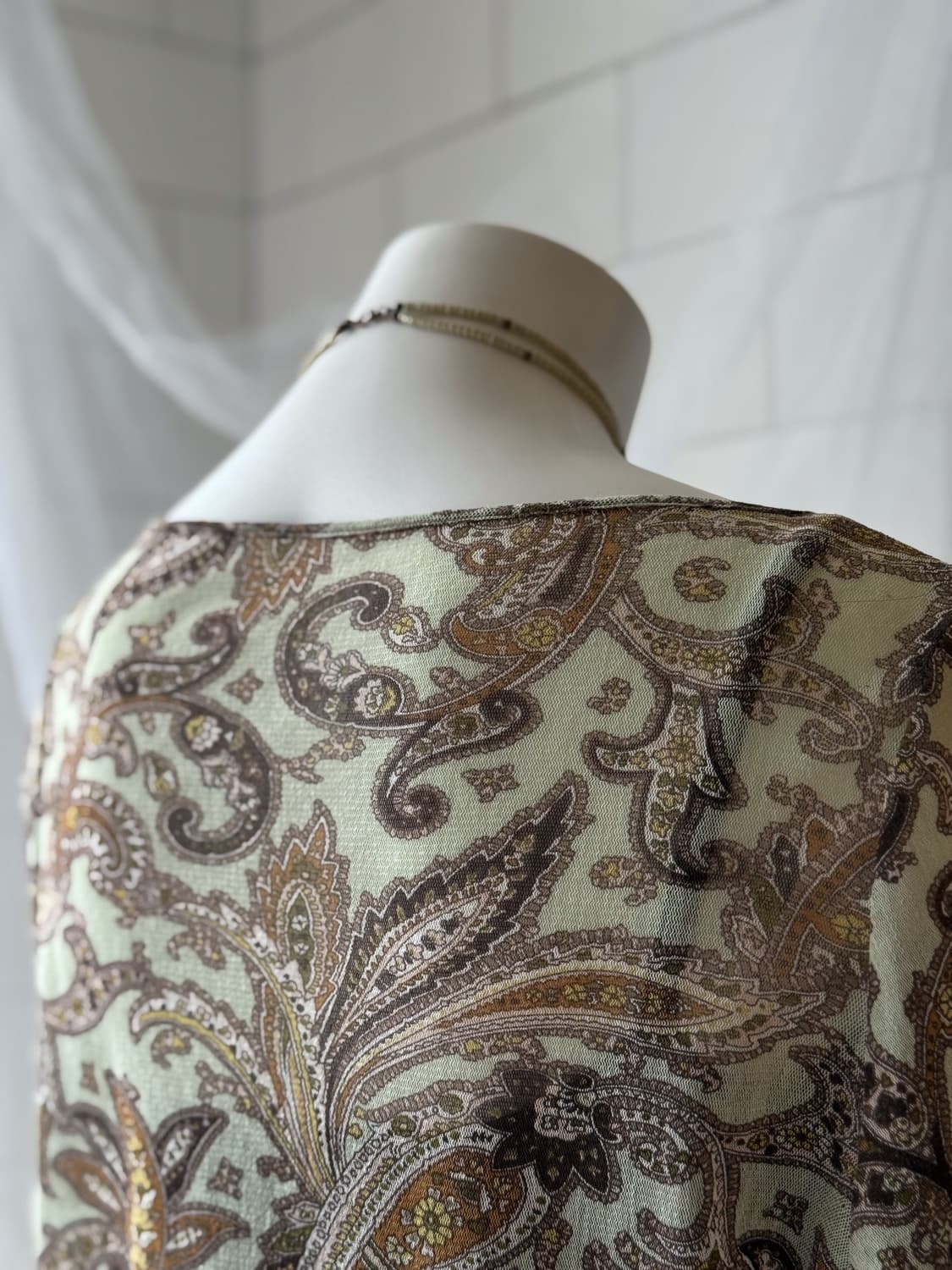 100% Cotton Paisley Cardigan 0293 상품이미지6