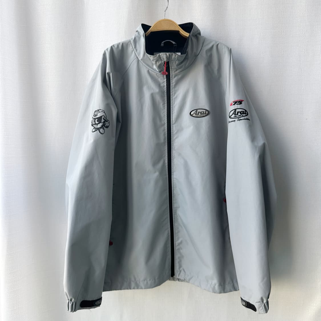아라이 구형 레이싱 바람막이 자켓 실버 그레이 XXL 상품이미지1