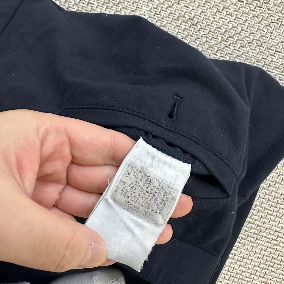 실측확인 핑 남성용 일자 골프 팬츠 0327D 상품이미지4