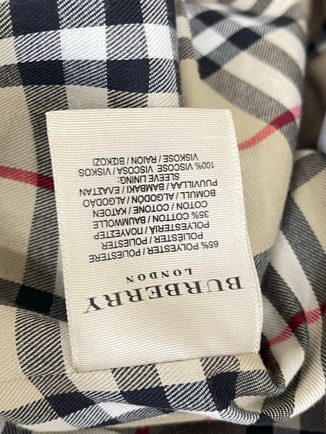 버버리 런던 트렌치 코트 상품이미지9