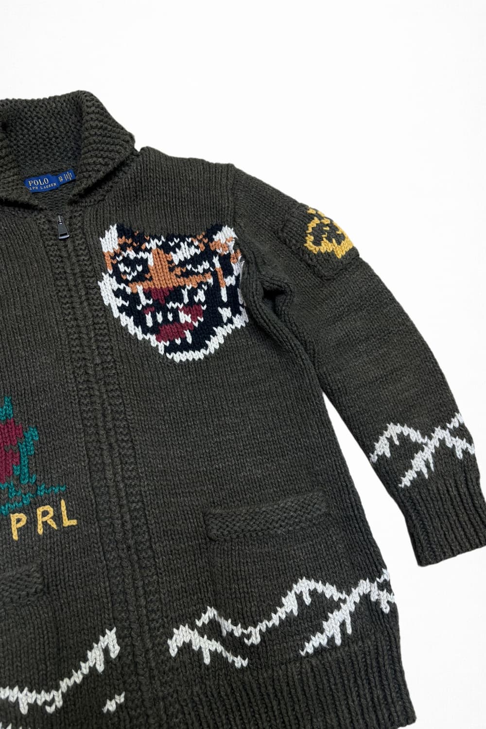 폴로랄프로렌 타이거 니트 집업 가디건 상품이미지4