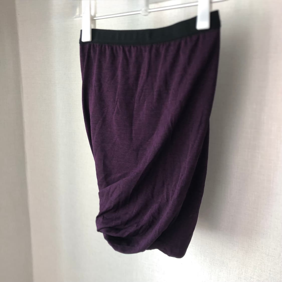 Alexander Wang 알렉산더왕 퍼플 드레이프 스커트 상품이미지3
