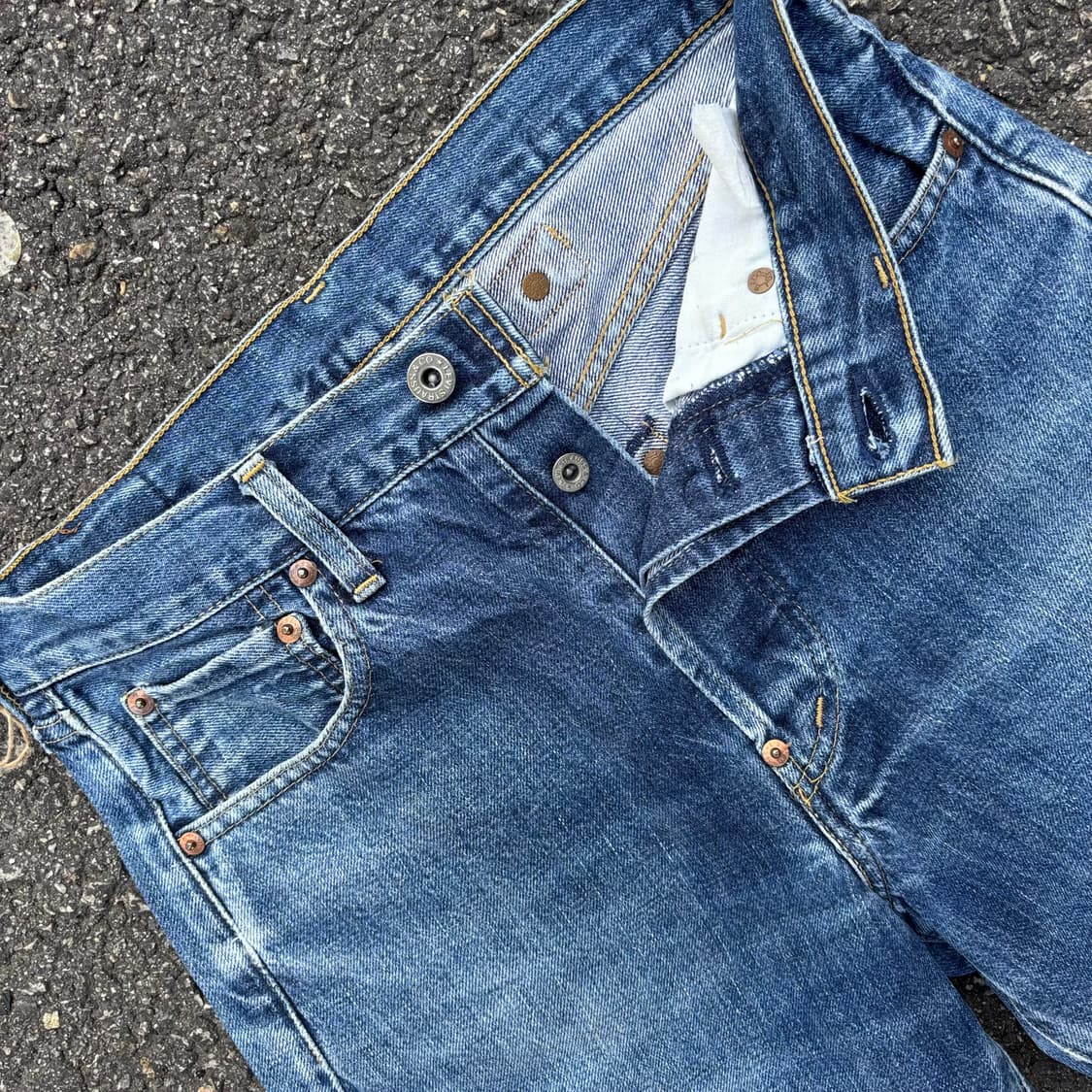 90년대 일본 리바이스 702 빅e 셀비지 상품이미지6