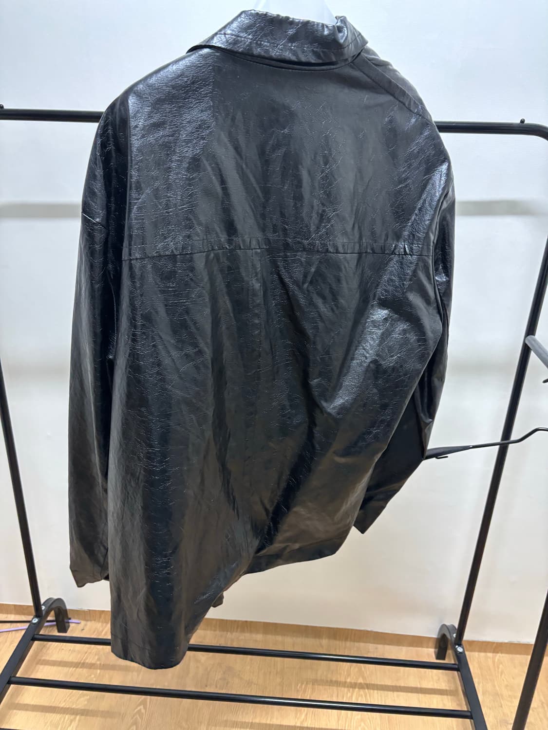 (보세) 비건 레더 자켓 상품이미지2