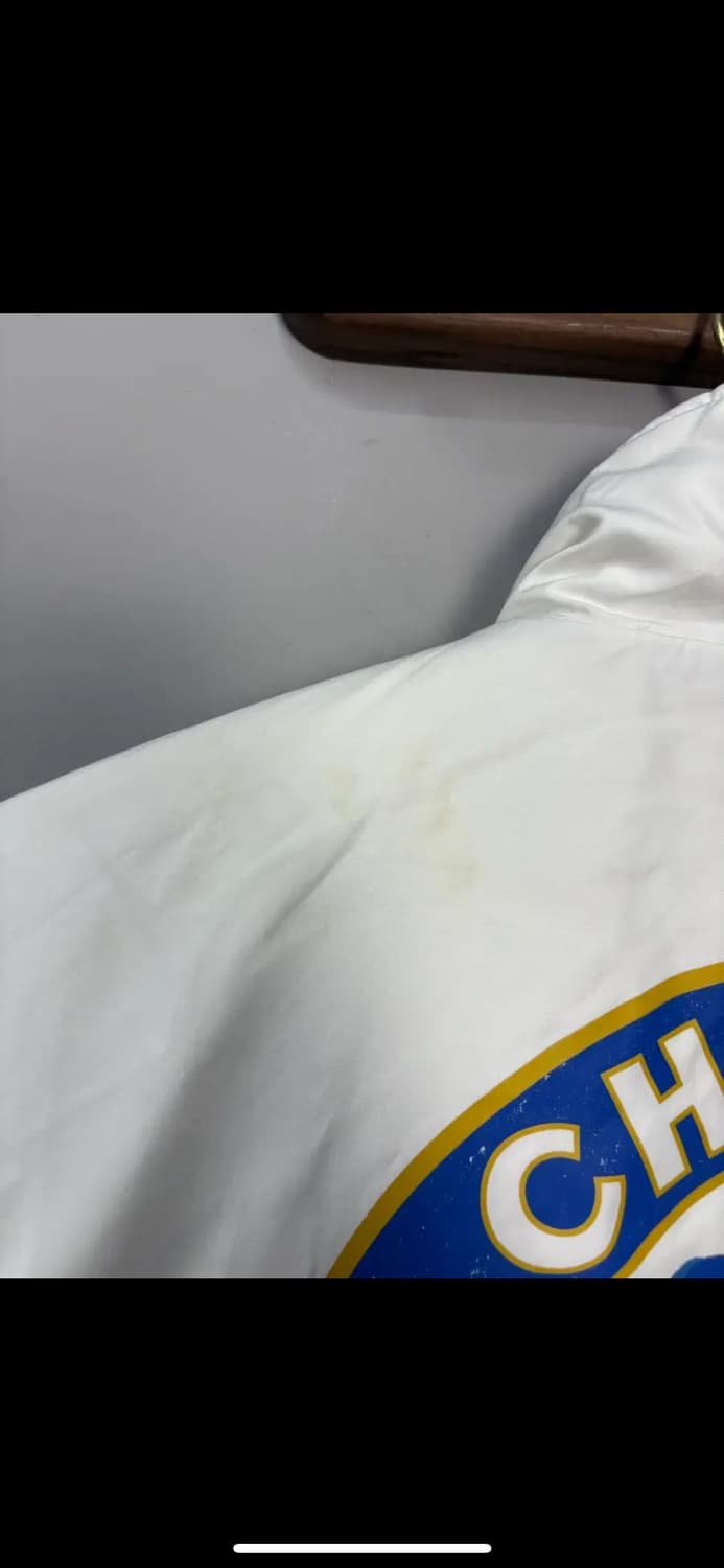 아디다스 첼시 블루화이트 삼선 리버시블 패디드 바람막이점퍼 H1785 상품이미지10