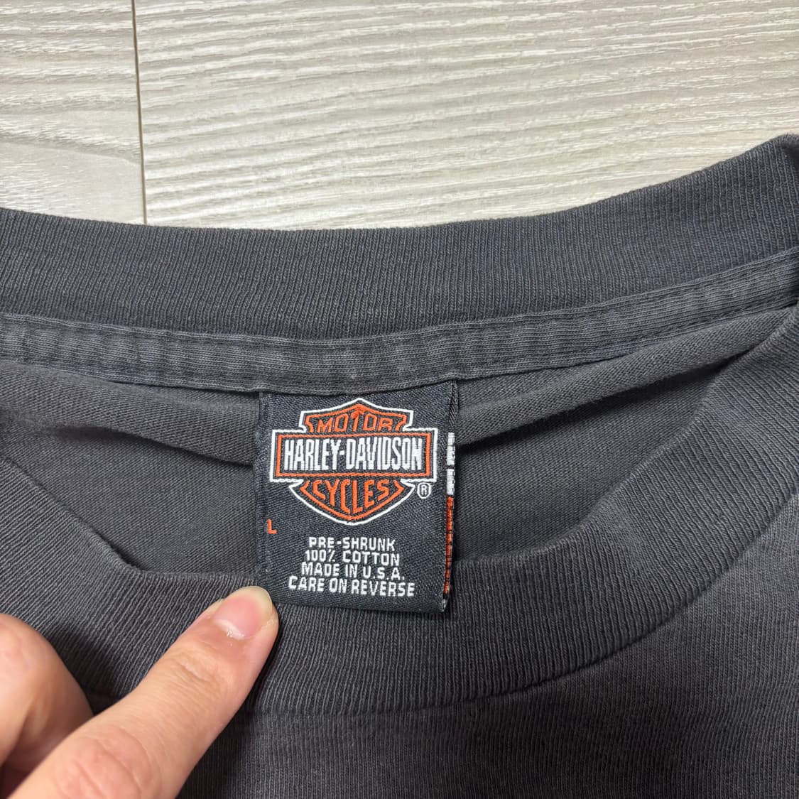 할리데이비슨 블루플레임 롱슬리브 상품이미지5