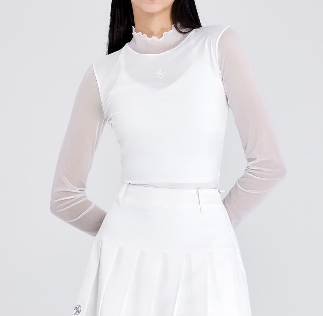 [S]젝시믹스골프 러플 모크넥 베이스 레이어 이너티 상품이미지1