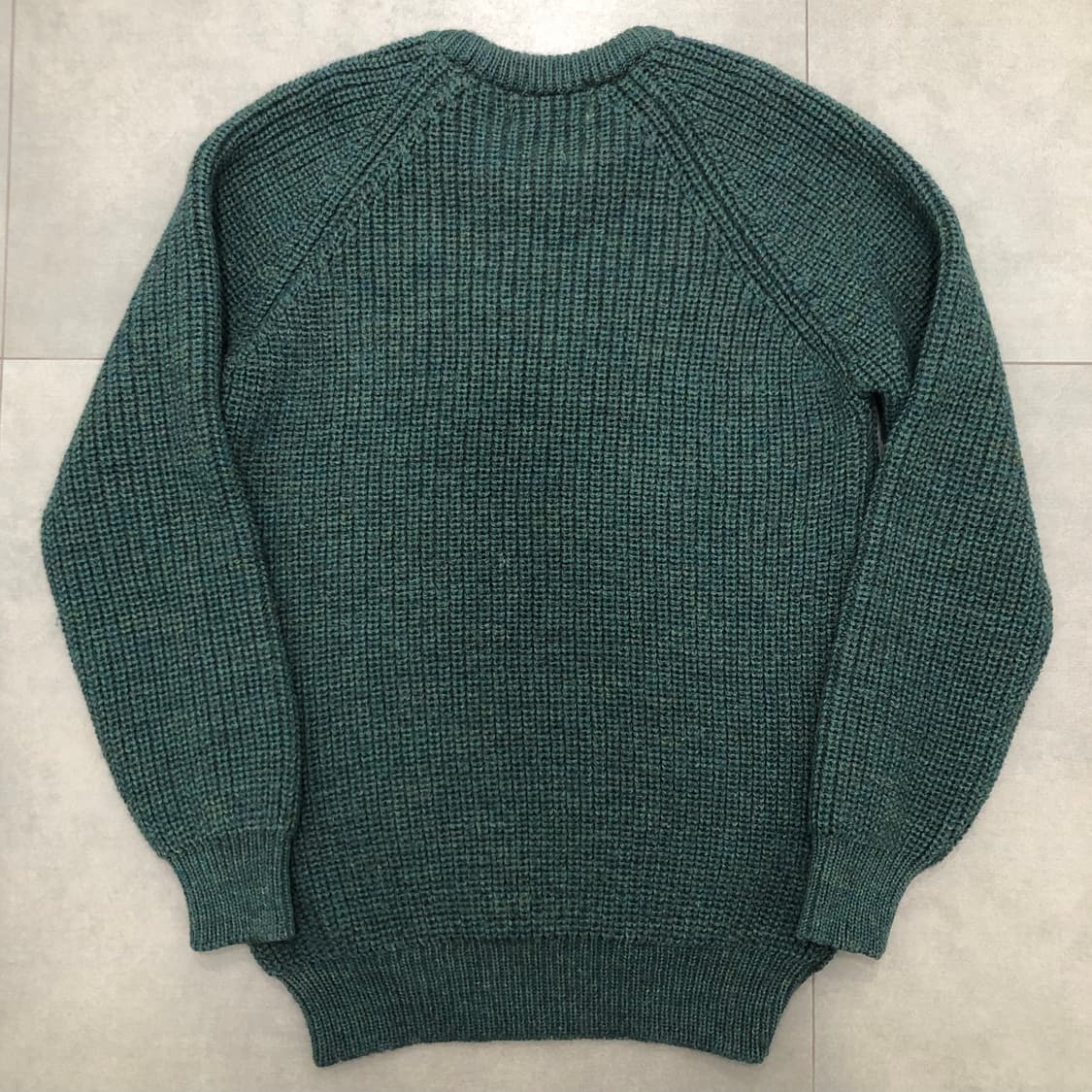 아란크래프트 아일랜드 헤비 울100 피셔맨 니트 스웨터 M 상품이미지3