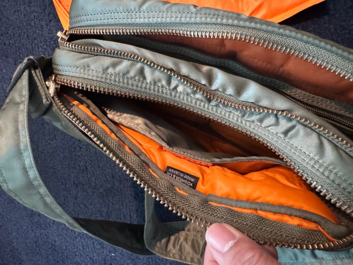 포터 탱커 크로스백 + 더스트백 + 쇼핑백 탱커 숄더백 스몰 세이지 상품이미지6