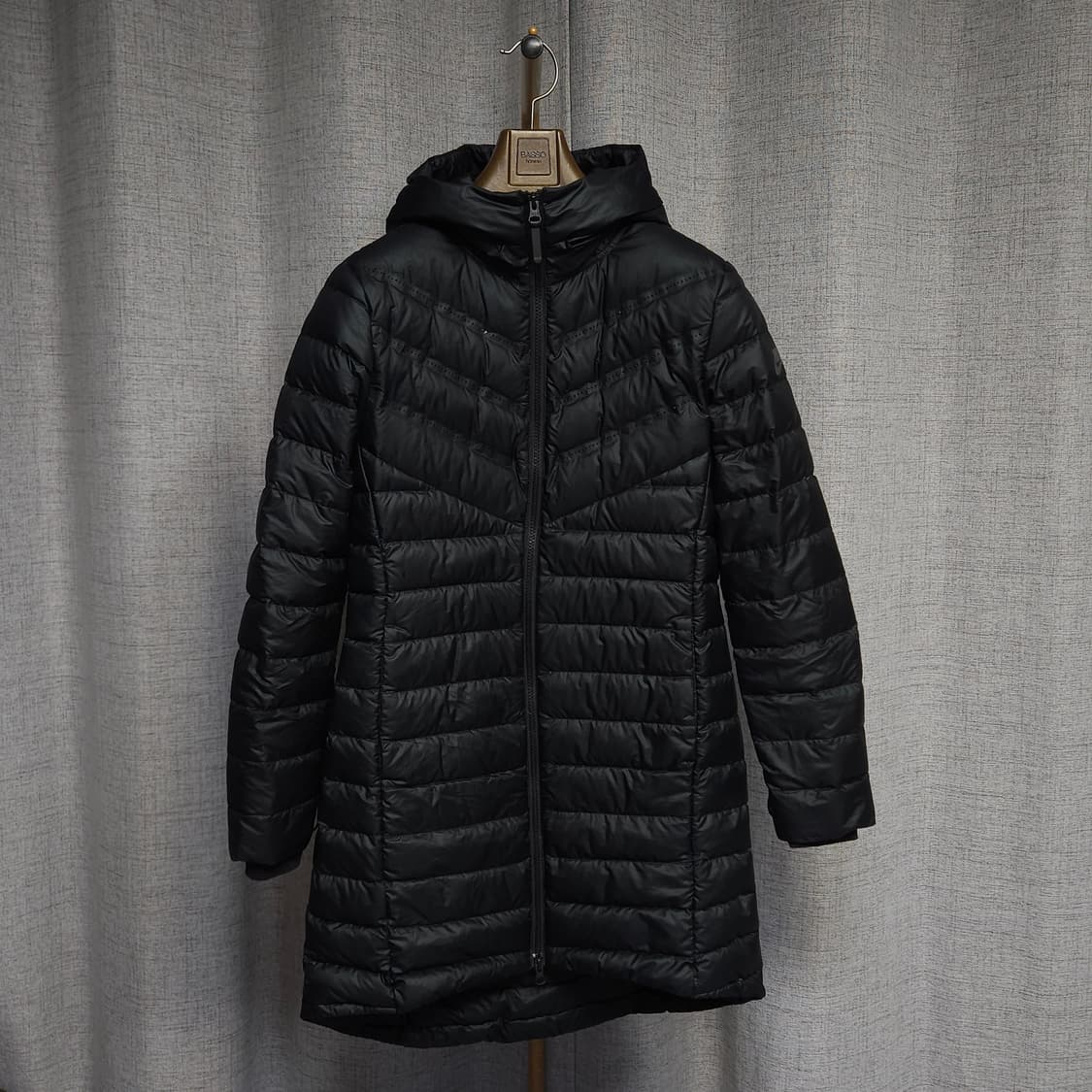 S ) 나이키 여성 에어로 로프트 구스 경량 후드 롱패딩 상품이미지3