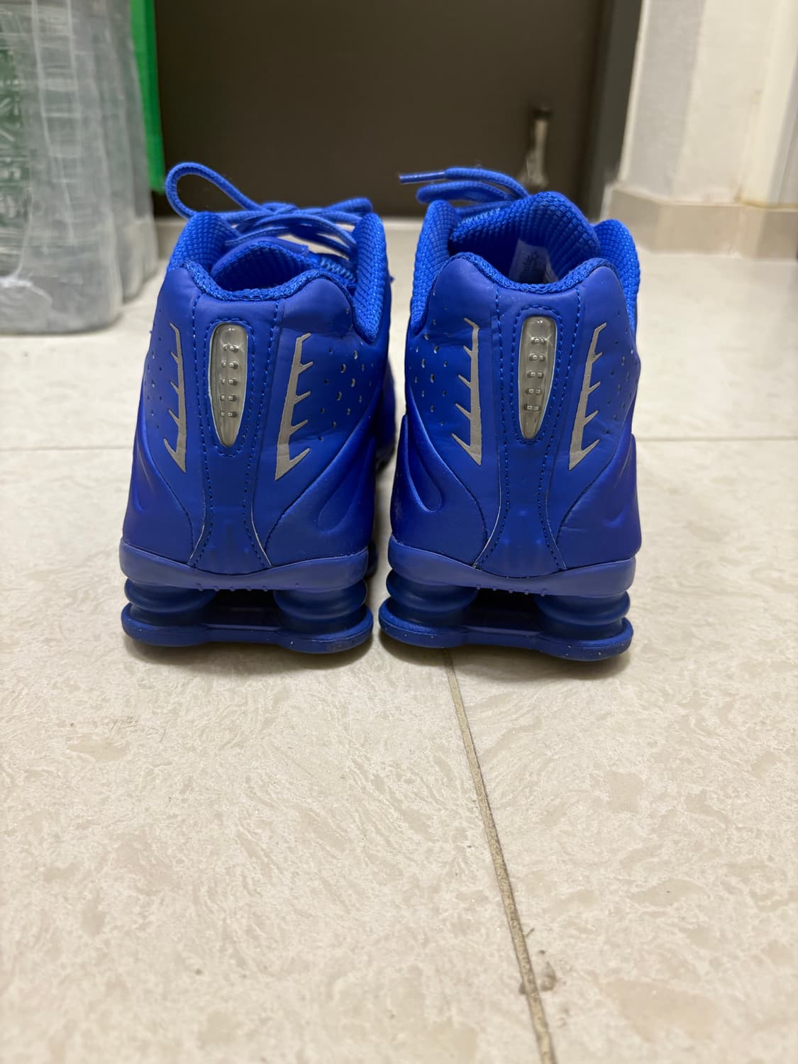 w285) 나이키 샥스R4 레이서 블루 메탈릭 실버 상품이미지4