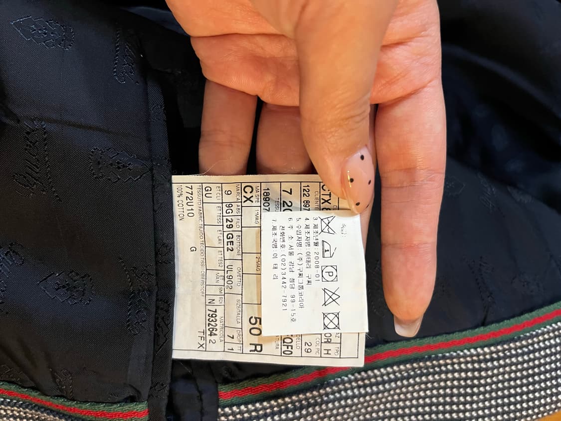 구찌 빈티지 자켓  상품이미지3