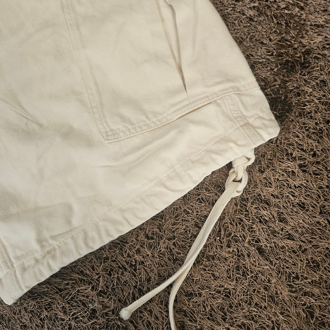 자라(ZARA) 밴딩 카고 버뮤다팬츠 L size 상품이미지4